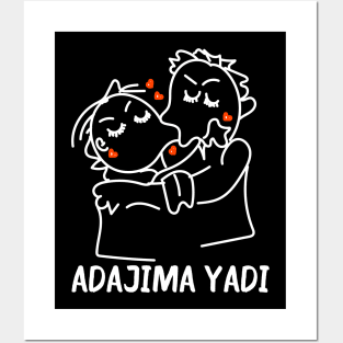 Adajima yadi funny anime lover Posters and Art